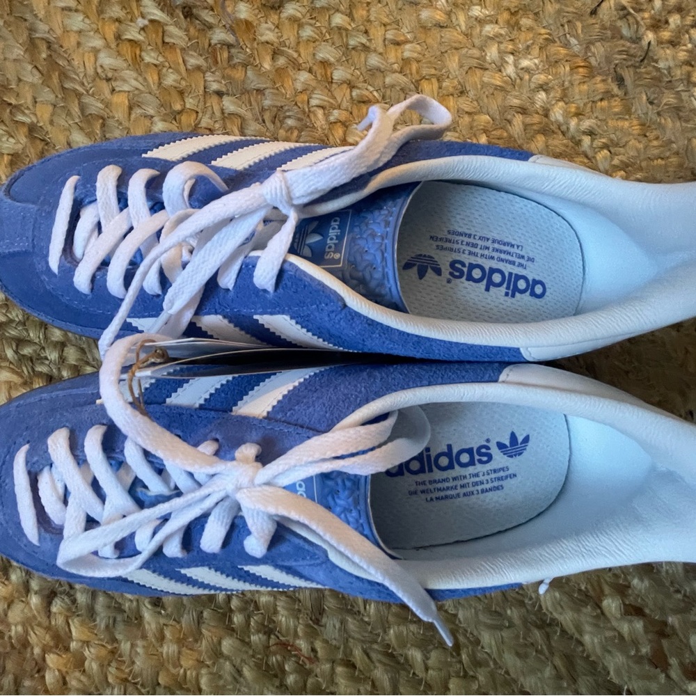 Adidas gazelle sneakers.